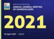 Notice of the 2021 Annual General Meeting of Shareholders