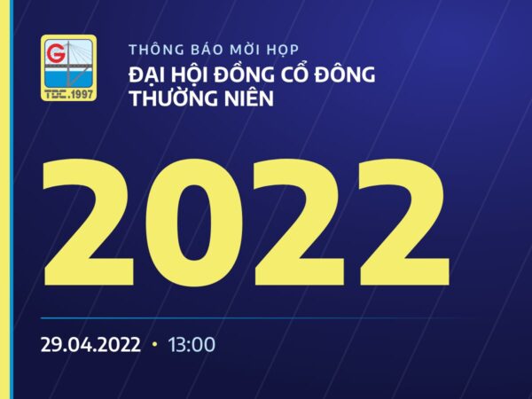 Thông báo mời họp Đại hội đồng cổ đông thường niên năm 2022