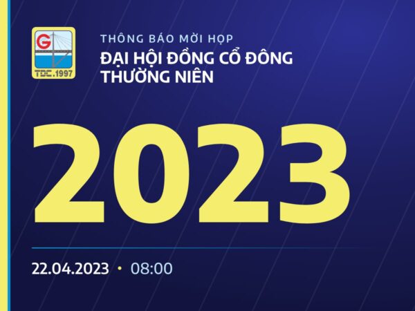 Thông báo mời họp Đại hội đồng cổ đông thường niên năm 2023