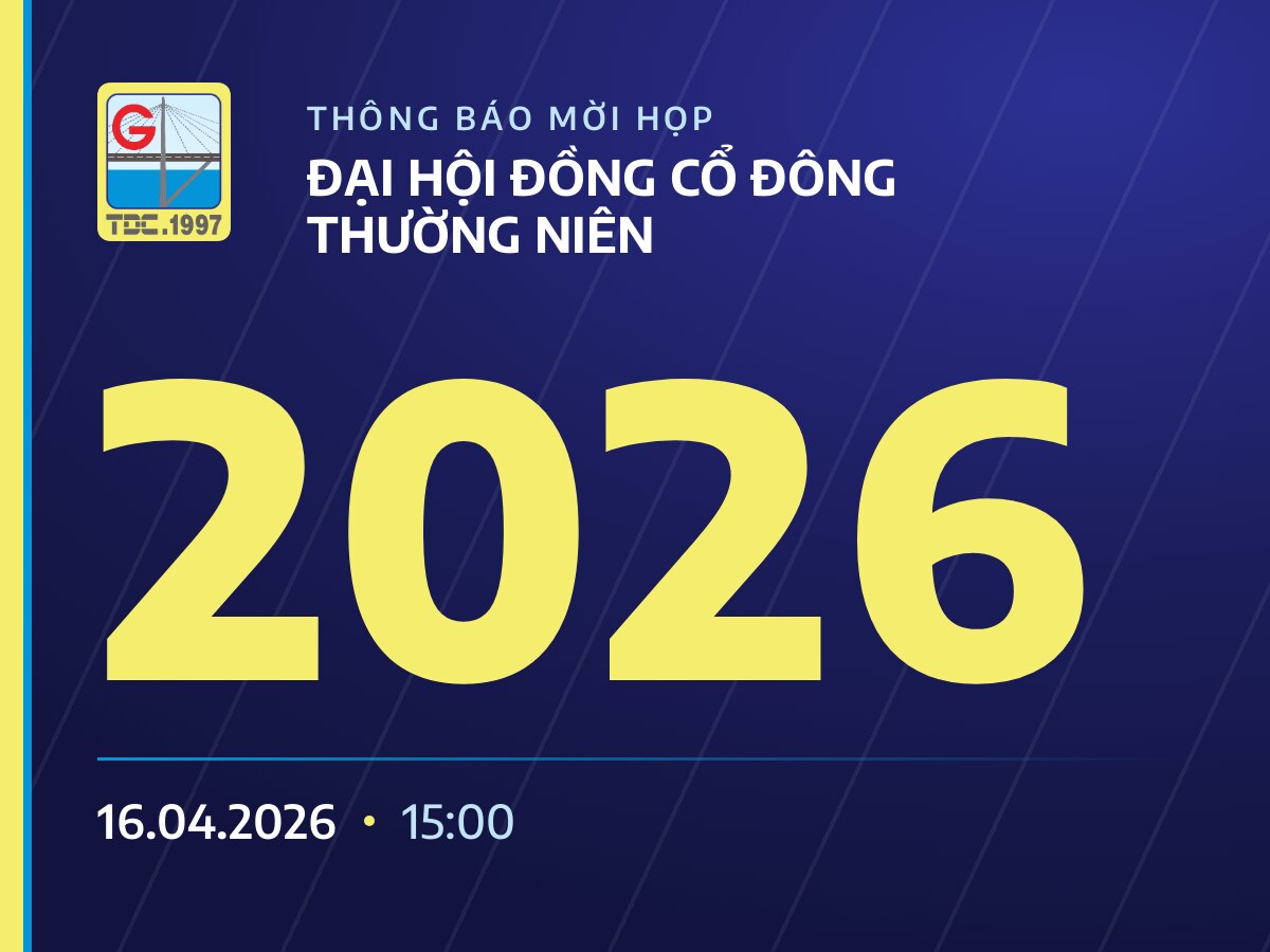 Thông báo mời họp ĐHĐCĐ thường niên 2026 Thông báo mời họp Đại hội đồng cổ đông thường niên năm 2026