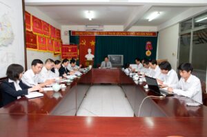 Buổi họp giao ban đầu tuần của Công ty